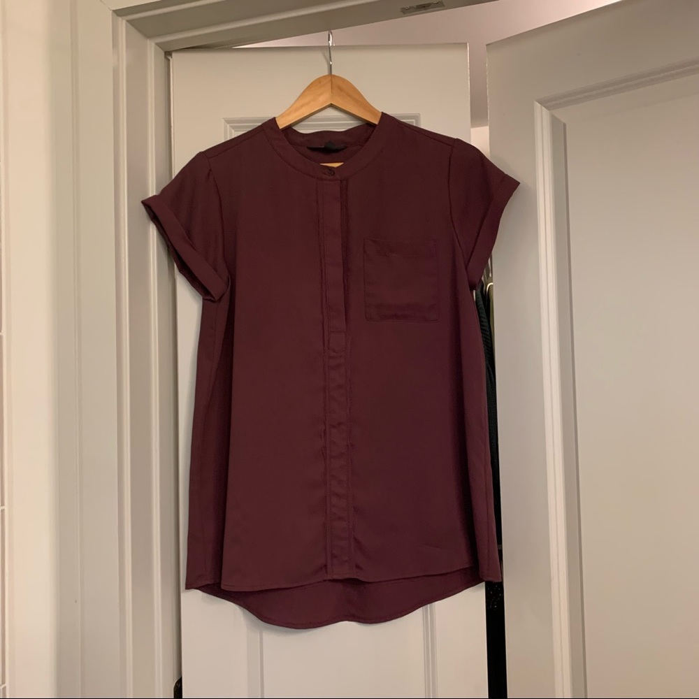 Vera Wang Blouse - Plum